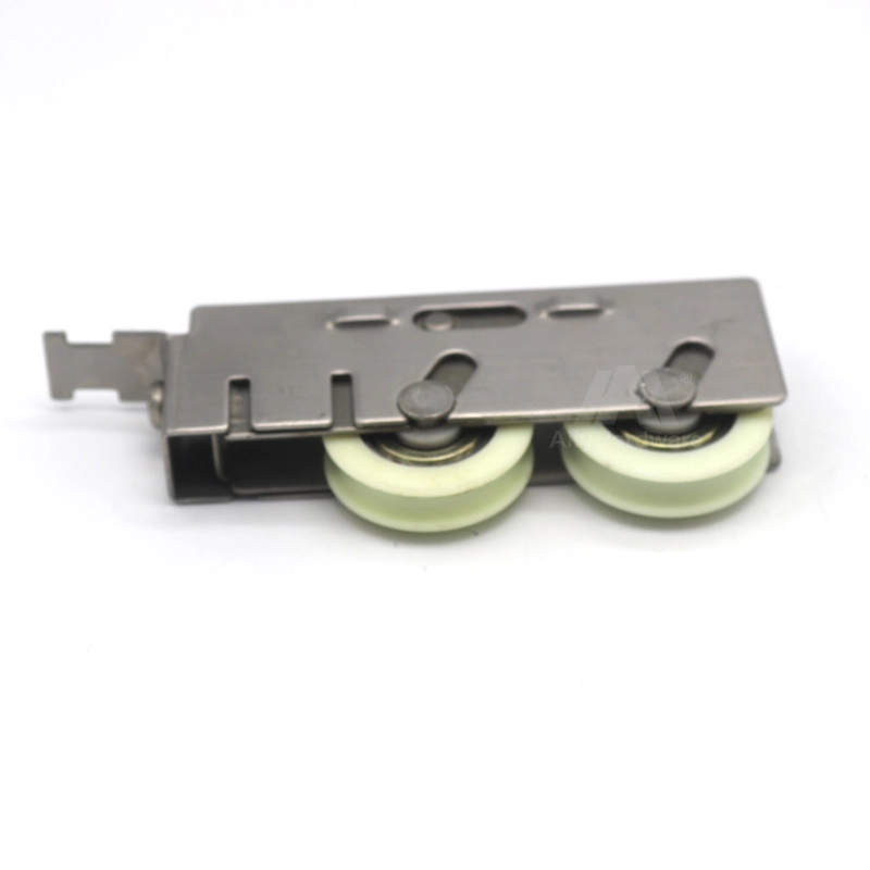 WW-13 Double Wheel Aluminium Door Roller Outer Diameter 32mm