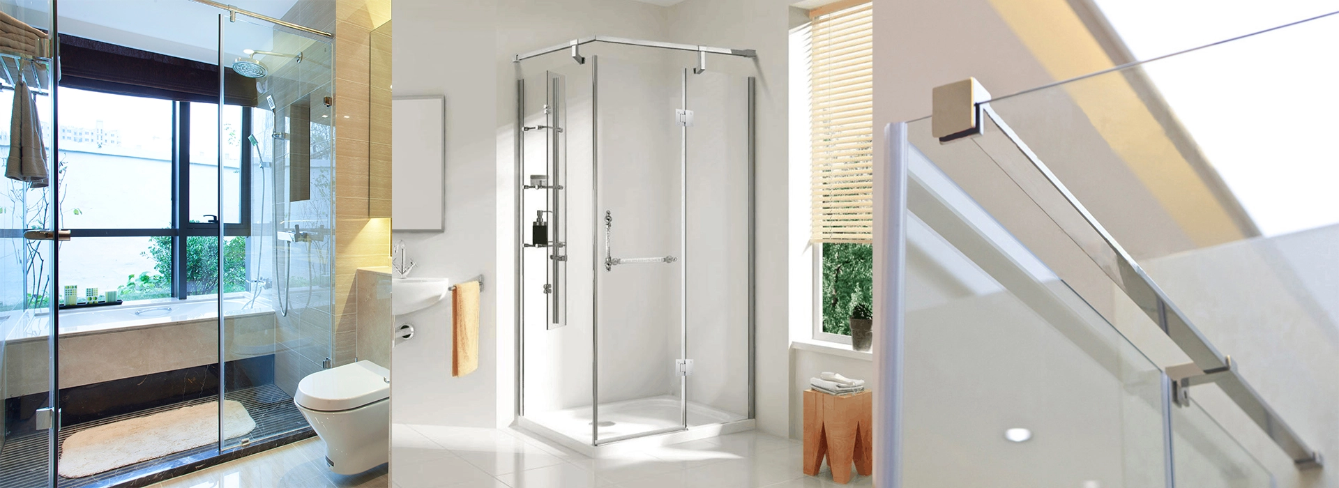 Shower Door Support Bar