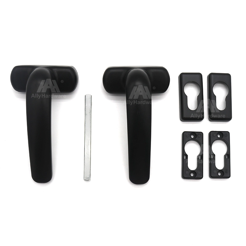 HL-09B Aluminium Door Handle Black