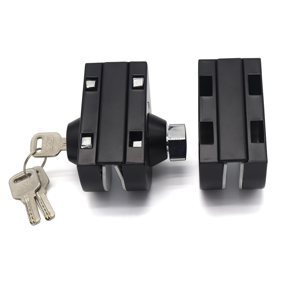 12mm Glass Door Lock One Side Key One Side Knob