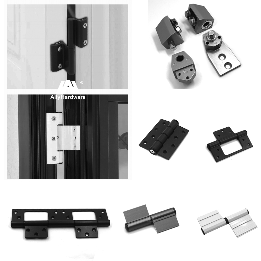 Aluminum door and window hinge