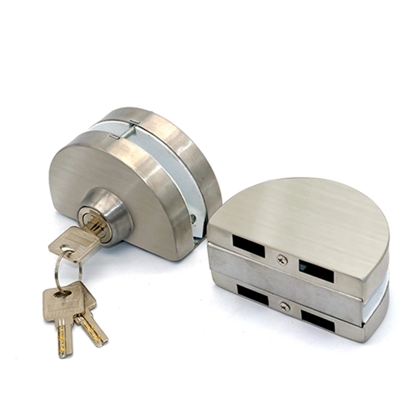 Glass Door Lock Stainless Steel Single Outside Opening