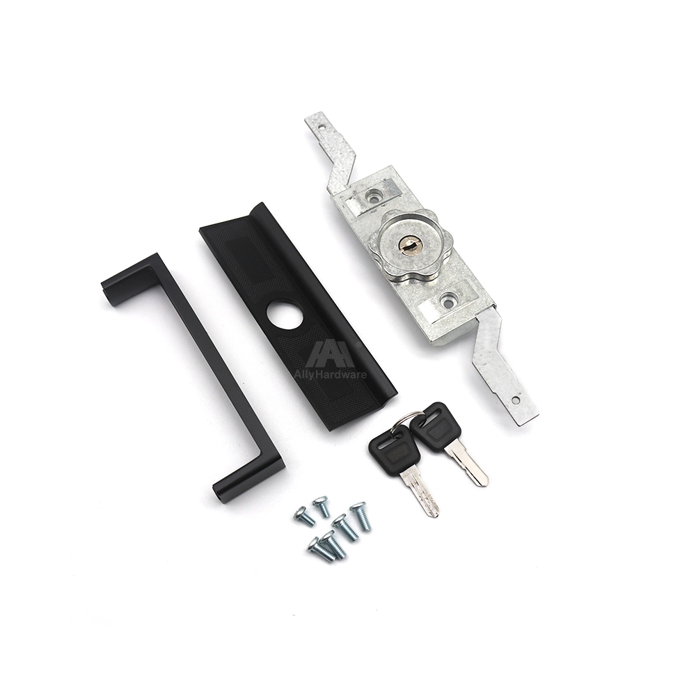 Garage door lockset